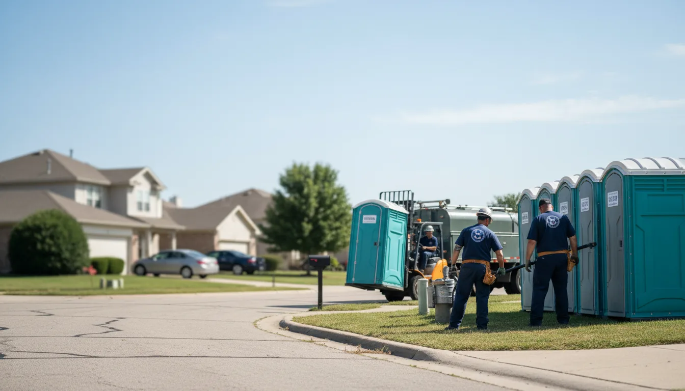Porta Potty Rental in Piqua, OH near me